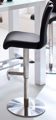 Produktbild von Barhocker Küchenstuhl Tresenhocker Barstuhl Tresenstuhl Küchenhocker "Amiens I" Schwarz