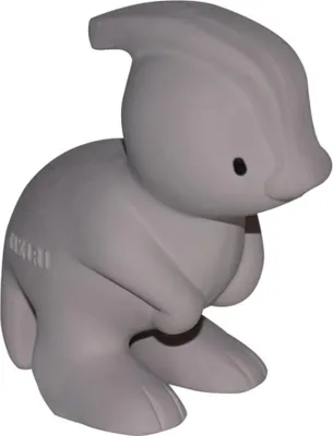 Image de Jouet de bain Tikiri Dinosaure en caoutchouc naturel pour bébés