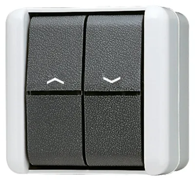 Produktbild von JUNG 809 VW AP/WD-Jalousieschalter 1p