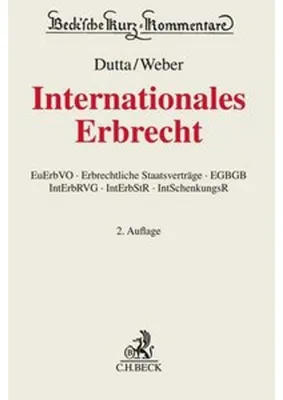 Obrázek produktu pro Internationales Erbrecht