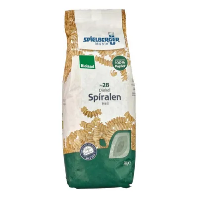 Produktbild von Dinkel - Spiralen hell 500g 6er Pack