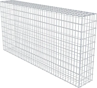 Produktbild von Gabione 200 cm x 100 cm x 30 cm (L x H x T), Maschenweite 5 x 10 cm, Spiralring