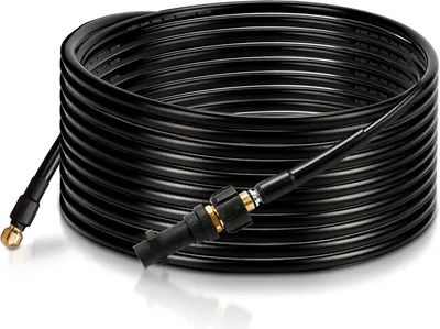 Produktbild von TolleTour 10m Rohrreinigungsschlauch Rohrreiniger Set für Kärcher Kränzle K2 - K7 Hochdruckreiniger