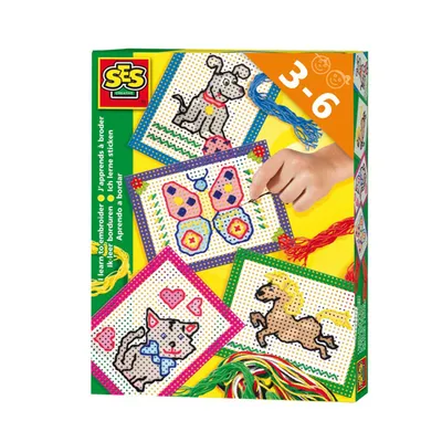 Obrázok produktu pre SES CREATIVE Lernspielzeug Ich lerne Sticken