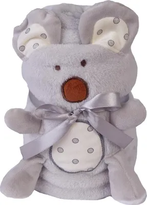 Immagine prodotto di BabyMatex Coperta per bambini 85x100 Willy Mouse grigio 05 in microfibra mascotte