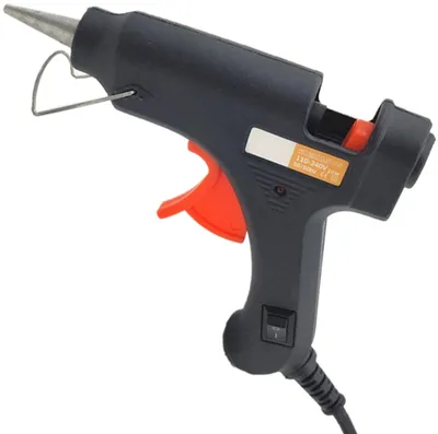 Produktbild von Heißklebepistole - Glue Gun - Ø 7 mm Klebesticks - 20W - Tropfschutz System - Sicher