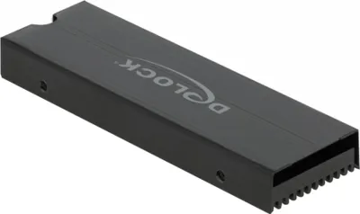 Produktbild von Kühlkörper für M.2 SSD 2280 (schwarz)