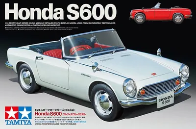 Image de Tamiya 1:24 Honda S600 Convertible/Hardtop