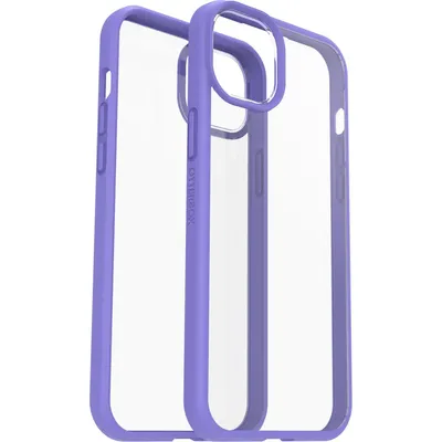 Produktbild von OtterBox React Apple iPhone 14 Plus Purplexing - clear/purple