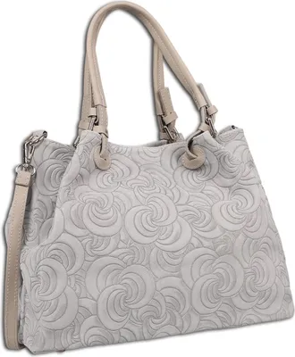 Produktbild von Toscanto Handbags Schultertasche grau Wildleder OTT179SK5