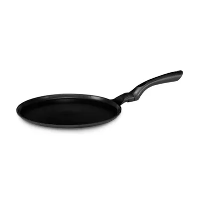 Obrázok produktu pre Karl Krüger Delta, Kolo, Viacúčelová panvica, Čierna, Liaty hliník, Keramický, Plyn, Halogén, Indukčná, Uzavretá doska, 24 cm