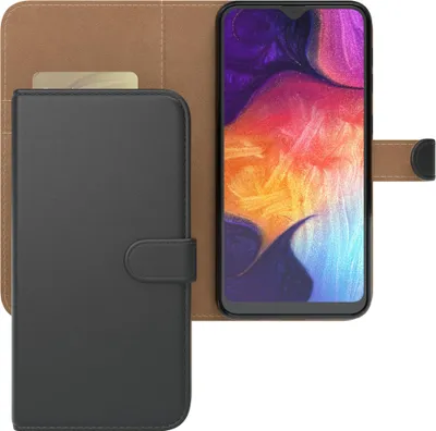 Produktbild von EAZY CASE Business Hülle für Samsung Galaxy A10 klappbar, Premium Kunstleder Handyhülle mit Kartenfach