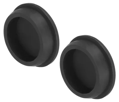 Silikonstopfen T-förmig 58x12x51 mm, 2 Stück, schwarz