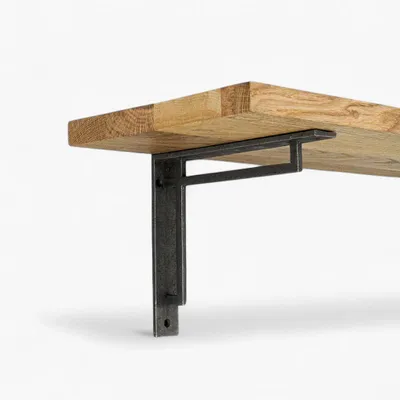 Regalwinkel Wandwinkel Stahlguss 180×150 mm Minimalistisches Design