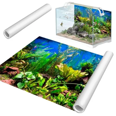 Productafbeelding van Aquarium Achtergrond van Vinyl voor Decoratie