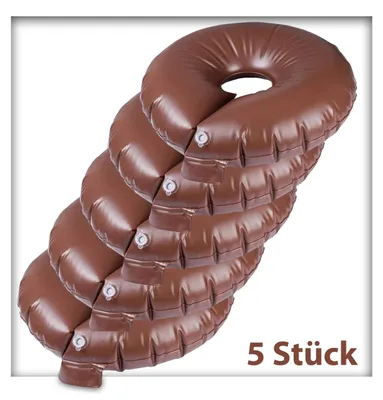 Produktbild von 5 Stück Bewässerungsring 55 Liter, PVC UV Beständig, Baumring zur Bewässerung, Wassersack Baum