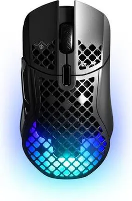 Obrázek produktu pro Steelseries Aerox 5 Wireless, Pro praváky, Optický, Bluetooth, 18000 DPI, 1 ms, Černá