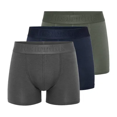 Produktbild von Resteröds 3er Pack Bamboo Retro Short / Pant Diese Shorts sind modern und sehr komfortabel zugleich, Die Materialien stammen aus nachhaltiger Herstellung, Die Atmungaktivität der Unterhose führt zu einem besonders angenehmen Tragegefühl