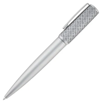 Imagen del producto de HUGO BOSS. Bolígrafo Arche, monograma, color cromado