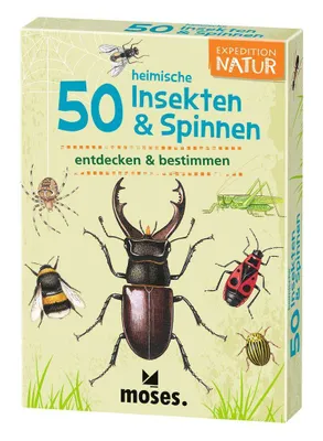 Produktbild von Expedition Natur 50 heimische Insekten & Spinnen