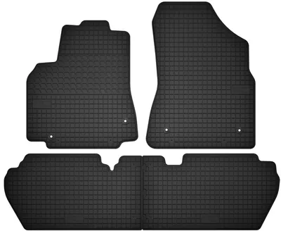 Immagine prodotto di Set di tappetini in gomma per: Citroën Berlingo II Kombivan, Multispace, 5 posti (dal 2008 al 2018)