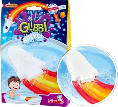 Produktbild von Simba, "Glibbi Rocket", Badebombe
