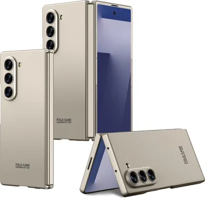 Image de Étui pour Samsung Galaxy Z Fold 8 Ultra, coque en PC rigide et fine, finition mate, couleur gris titane, anti-traces de doigts