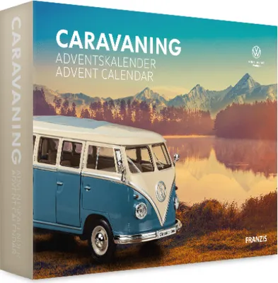 Zdjęcie produktu dla Kalendarz adwentowy Franzis Caravaning 55115 VW Bulli T1