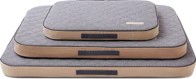 Obrázok produktu pre DOTTY Ortopedický matrac pre psa, pamäťová pena VISCO Ortopedický pelech pre psa Farba sivá Veľkosť L (100 cm x 75 cm)