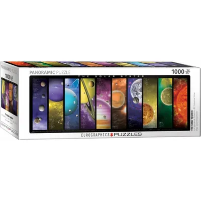 Obrázok produktu pre Eurographics Puzzle Slnečná sústava, 1000 dielikov Panoráma, 33 x 99 cm, 6010-0308