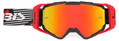 Produktbild von ACERBIS MX- Enduro Brille Vitrion Verspiegelt - Schwarz/Rot