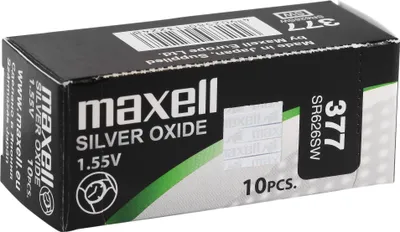 Produktbild von Maxell SR0626SW, Einwegbatterie, SR66, Siler-Oxid (S), 1,55 V, 10 Stück(e)