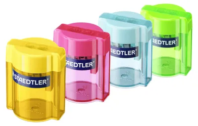 Produktbild von STAEDTLER 513 Doppelspitzdose Einzelprodukt in 4 Farben