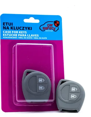 Zdjęcie produktu dla Silikonowa osłona kluczyka GREY do Fiat Opel Suzuki