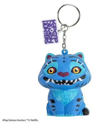 Obrázok produktu pre KPop Demon Hunters Squishy prívesok na kľúče Derpy Tiger