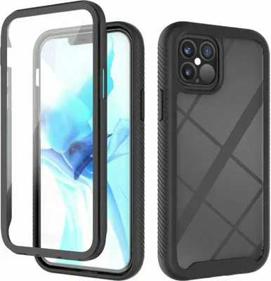 Image de imoshion Coque de protection intégrale à 360° pour l'Apple iPhone 12 (Pro) - Noir