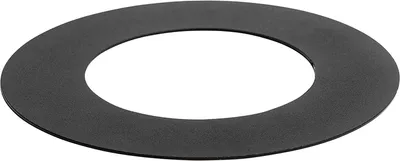 Produktbild von QAZQA - Modern Spacer schwarz für Einbaustrahler 7,5 - 13 cm - Spacer - Edelstahl Rund - LED geeignet
