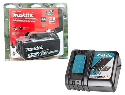 Immagine prodotto di Batteria agli ioni di litio, capacità 6000 mAh, display LED, caricabatterie 6.0Ah x 1, confezione