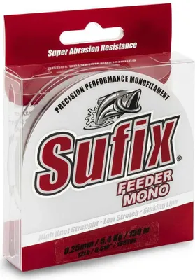 Produktbild von Sufix Feeder Mono Monofile Schnüre 150 M Rot 0.180 mm Rot 0.180 mm