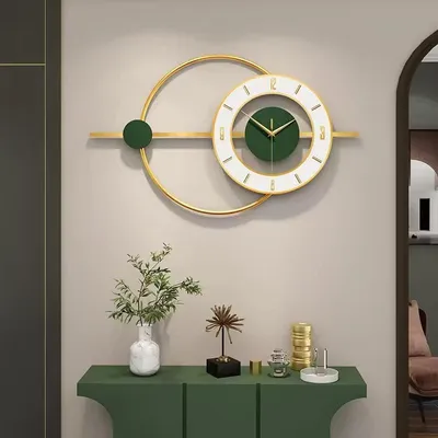 Obrázek produktu pro Velké tichá nástěnné hodiny s elegantním designem
