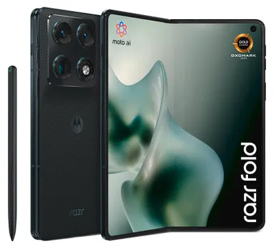 Image de Motorola razr fold, 20,6 cm (8,09 pouces), 16 Go, 512 Go, 50 MP, Android 16.0, noir