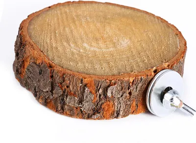 Zdjęcie produktu dla Parrot Pet Bird Cage Chew Toy Platforma z naturalnego drewna dla papużek Cockatiel