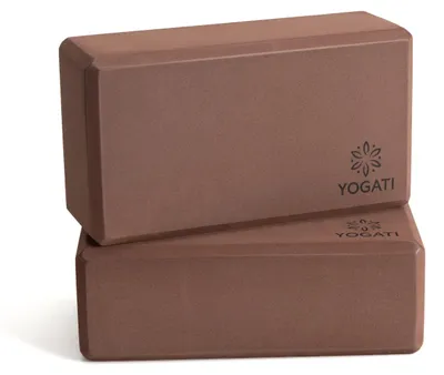 Obrázok produktu pre Sada dvoch joga blokov z peny EVA | Protišmykové a ľahké | 22 x 12 x 7,5 cm | Ideálne na jogu a pilates