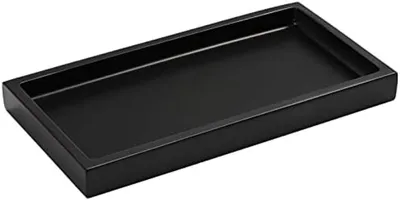 Productafbeelding van PromoHome® Badkamerorganizer – Ladebakje van zwart hars voor het opbergen van sieraden en accessoires