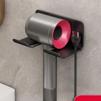 Produktbild von Haartrocknerhalter - Einfache Installation - Platzsparend - Modernes Design