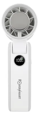 Immagine prodotto di Ventilatore portatile PowerSmart, con velocità regolabile (da 1 a 100), mini ventilatore con batteria da 3000 mAh