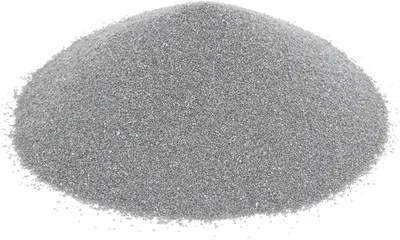 Produktbild von Farbsand 0,5mm Silber 2kg Dekosand Bastelsand