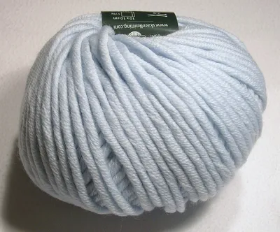 Produktbild von MERLANA, edle Wolle von Schulana - hellblau (8) - ca. 55m /50g