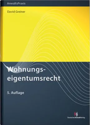Produktbild von Wohnungseigentumsrecht
