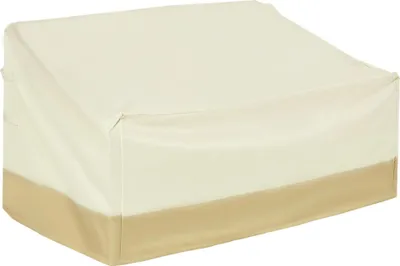 Obrázek produktu pro Ochranný kryt zahradní lavice - Kryt na nábytek - Voděodolný - 100 % polyester - Pro 2-3 osoby - Hnědý
